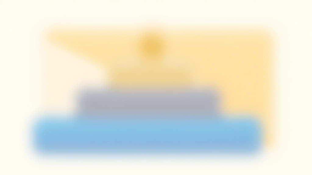 Diagrama visual mostrando a hierarquia de seções em uma landing page, desde hero até CTA final com cores diferenciadas